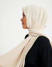 ipek krep şal krem 3