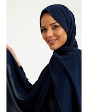 ipek krep şal lacivert 2