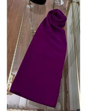 ipek krep şal mürdüm