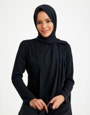ipek krep şal siyah 3