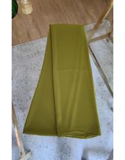 ipek krep şal yağ yeşili