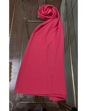 ipek krep şal yavruağzı