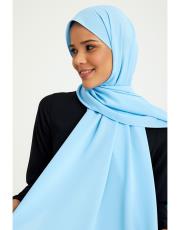 ipek krep şal bebe mavi 2
