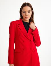 ceket pantolon takım kırmızı