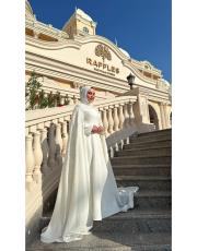 pelerin abiye beyaz 2