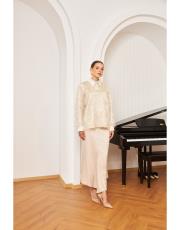 asimetrik etek bej 2