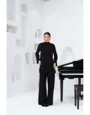 dantelli takım siyah 2