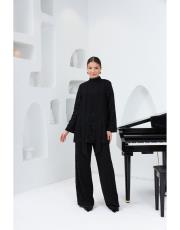 dantelli takım siyah 4