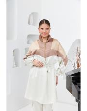 3 renk eşofman takım ekru