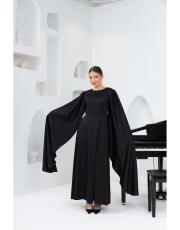 kolu pelerin abiye siyah 3