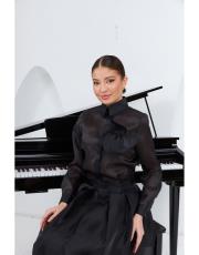 organze gömlek siyah 3