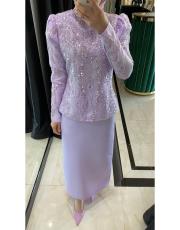 parıltılı abiye takım lila 2