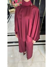 abraham pelerin abiye  bordo 2