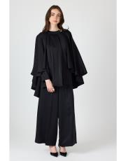 abraham pelerin abiye  siyah 4