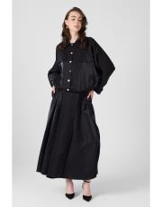 tensel bomber ceket takım siyah 3