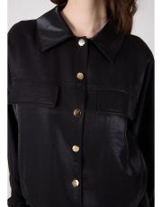 tensel bomber ceket takım siyah 5