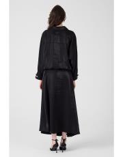 tensel bomber ceket takım siyah 6