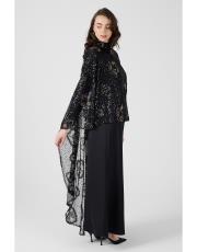 güneş ceket takım  siyah 4