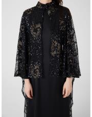 güneş ceket takım  siyah 6