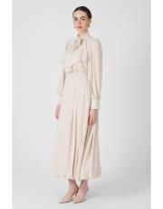 fırfırlı gömlek bej 2