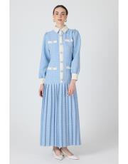 piliseli tüvit elbise bebe mavi 2