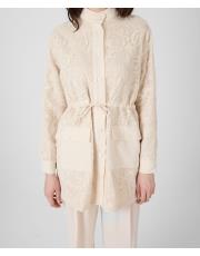 zarif dantel ceket  bej 4