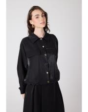 bomber ceket takım siyah