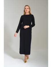 kalem elbise siyah 2