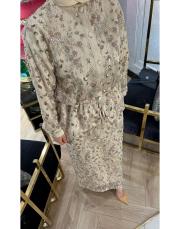 zarif taşlı takım bej 2