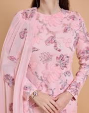 işlemeli şifon abiye pudra 3