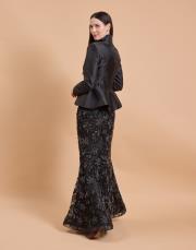 balık etek abiye siyah 5