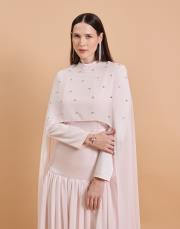 şifon korse abiye pudra