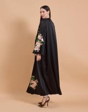 rose abaya siyah 5