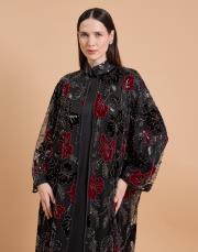 manolya tek abaya siyah