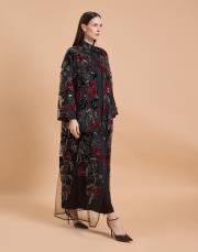 manolya tek abaya siyah 4