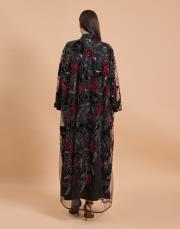 manolya tek abaya siyah 5