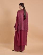 pilise ipek cupra takım bordo 5