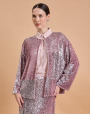 pınk pul ceket pembe