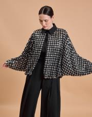 gümüş ceket siyah