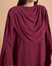 helen şifon takım bordo 3