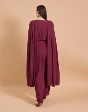 helen şifon takım bordo 5