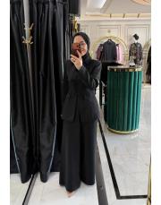 orkide krep takım siyah 3