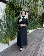 noir perla elbise siyah 2