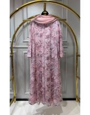 nefs-i abaya takım pembe 2