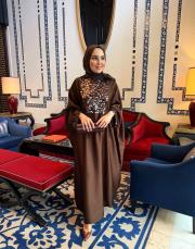 nazenin abaya kahverengi 3